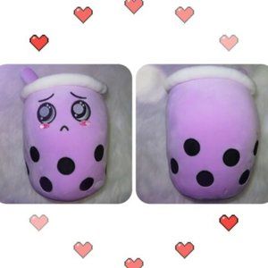 Taro boba milk tea squish-mallow - Ready to ship